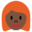 woman, dark skin tone, red hair